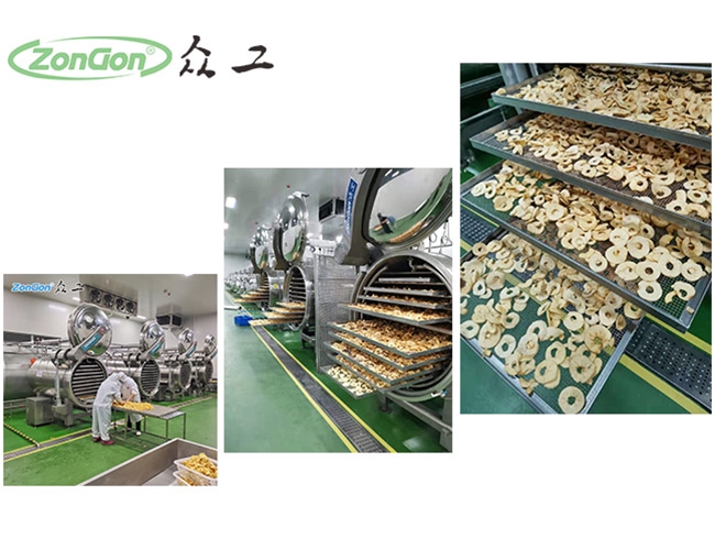 蘋(píng)果脆片加工流水線(xiàn)